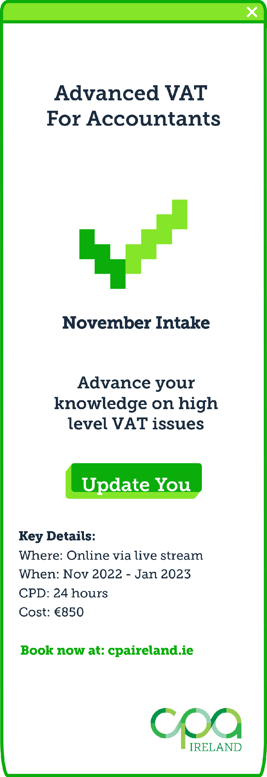 CPA Ireland Advanced VAT