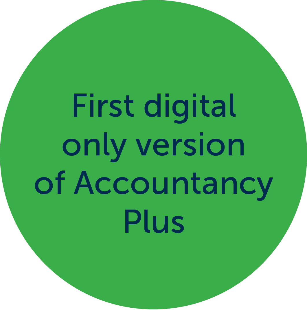 First digital only version of Accountancy Plus