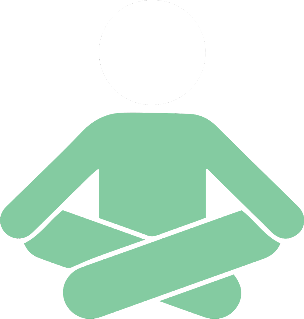 Person sitting cross legged