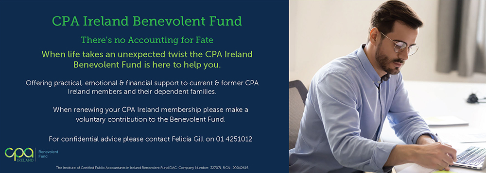 CPA Ireland Benevolent Fund Advertisement