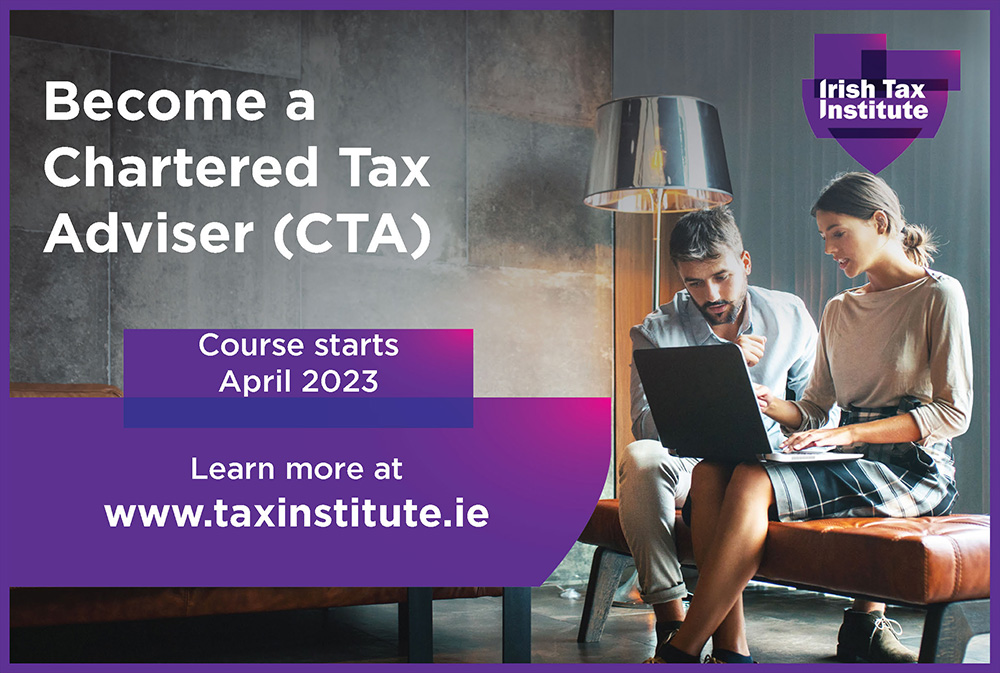 Irish Tax Institute Advertisement