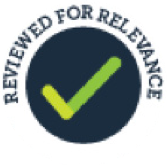 reviewed for relevance checkmark logo