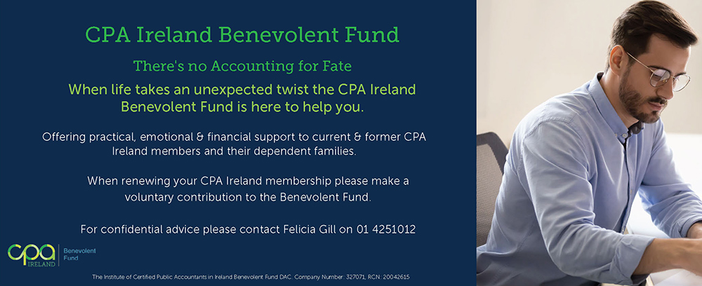 CPA Ireland Benevolent Fund Advertisement