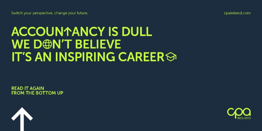 Accountancy is Dull graphic banner